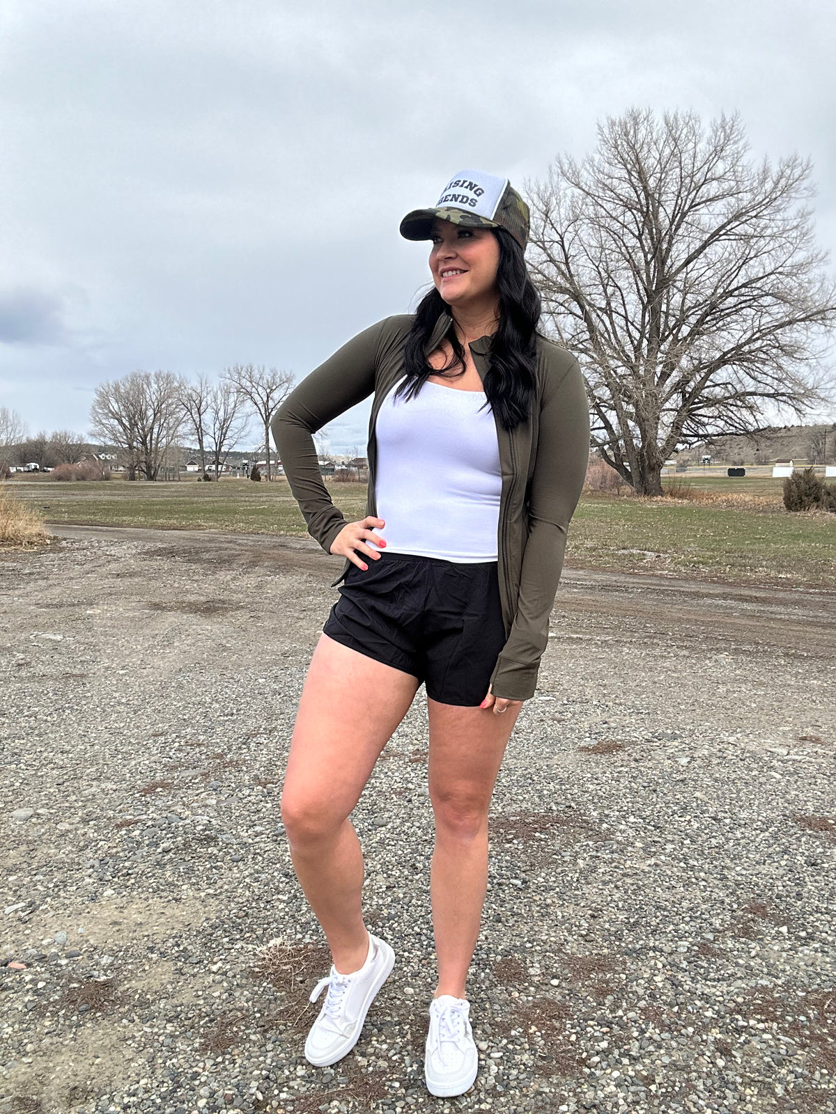 Scottie Active Jacket: Olive