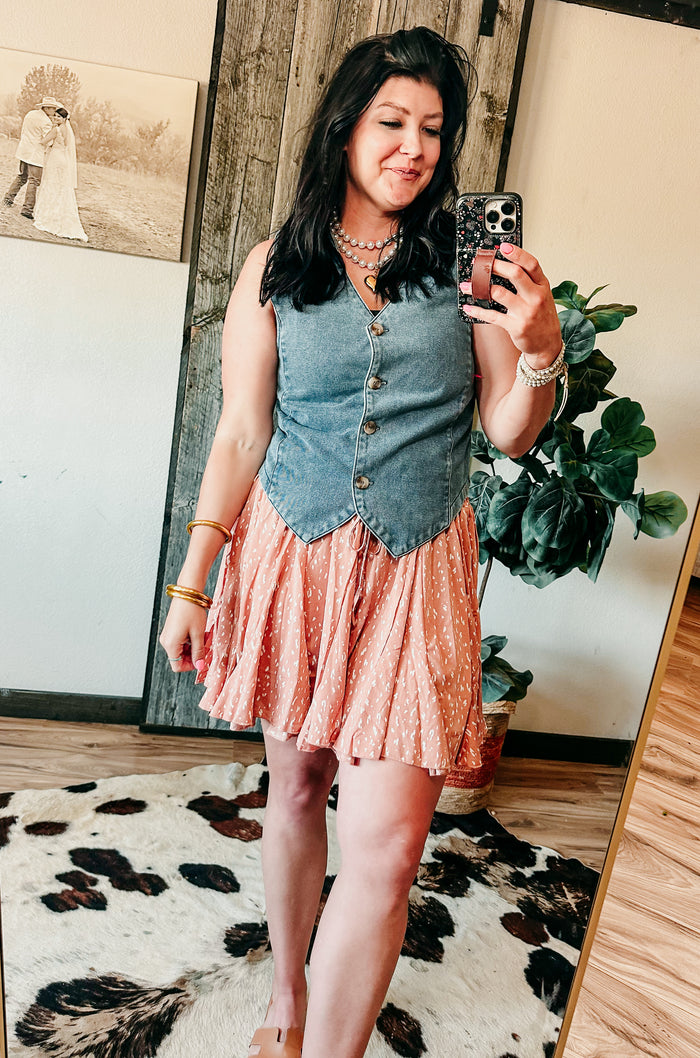 Poppy mini skirt