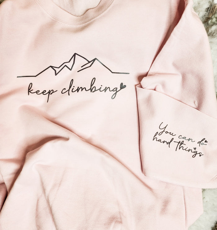 You Can Do Hard Things Crewneck