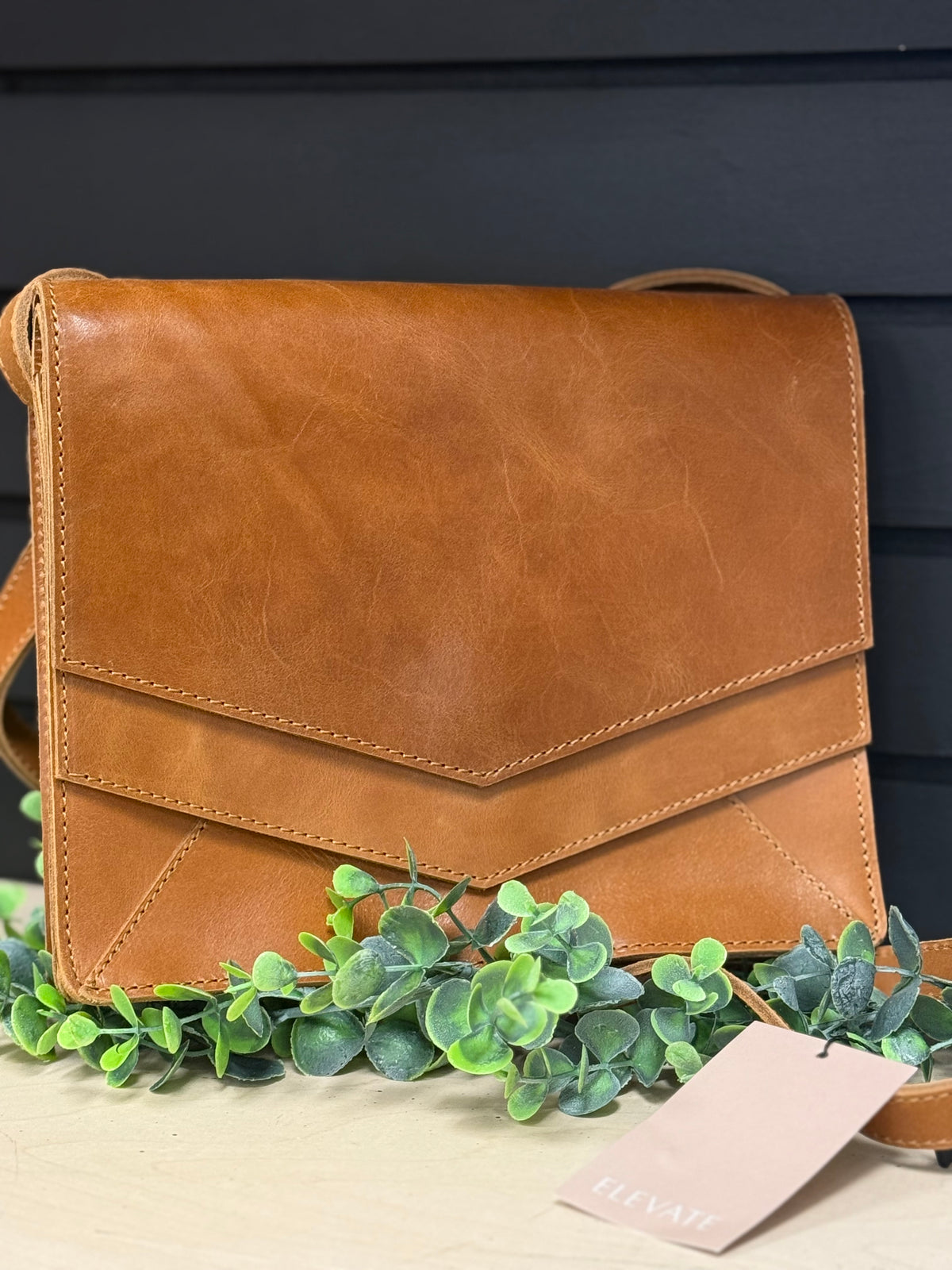 Camel Crossbody Bag