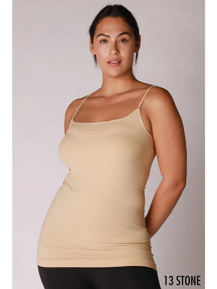 Plus Size Long Camisole