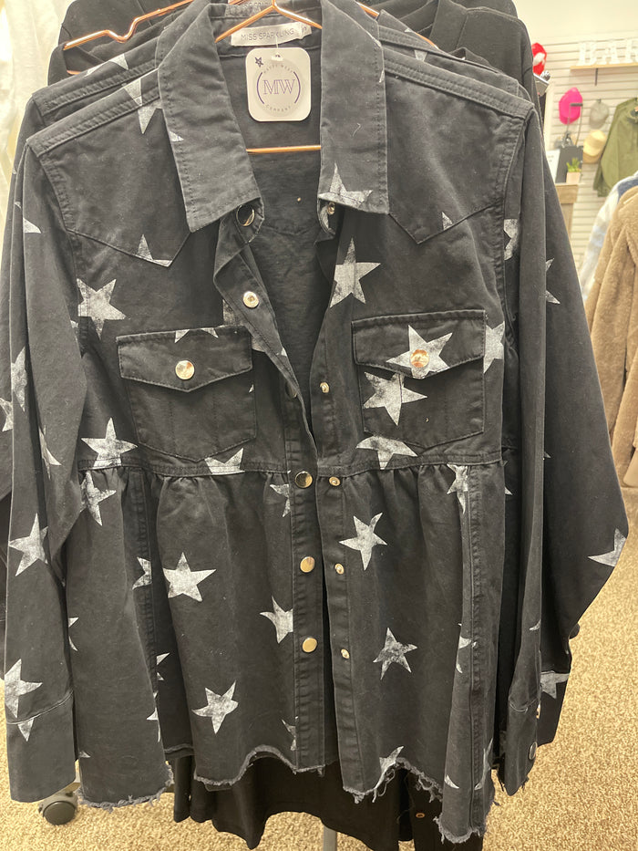 Star Shacket/Black