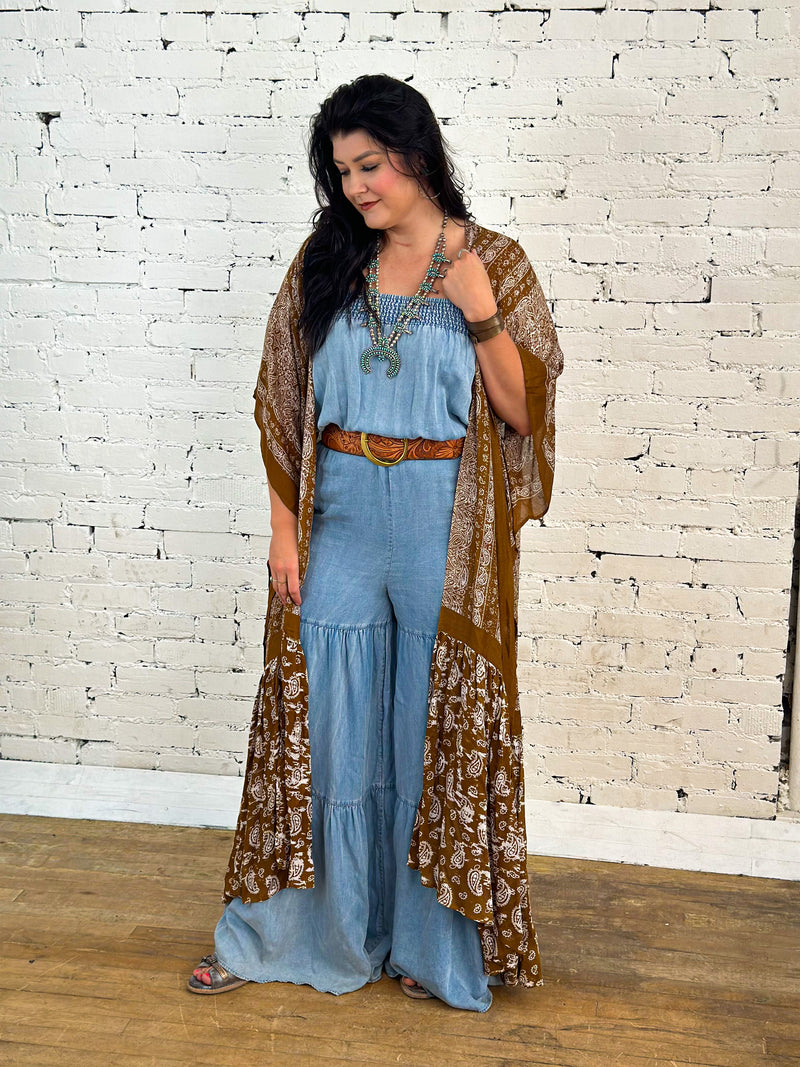 The Willo Denim Jumpsuit