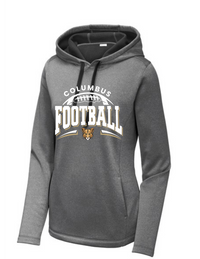 Sport-Tek Womens PosiCharge Fleece Hooded Pullover