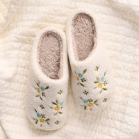 Dainty Floral Slippers