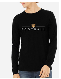 Unisex Black Long Sleeve Tee