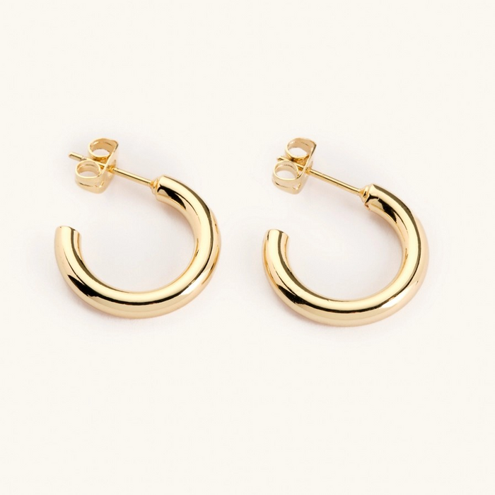 Tessa Tube Hoops: Small