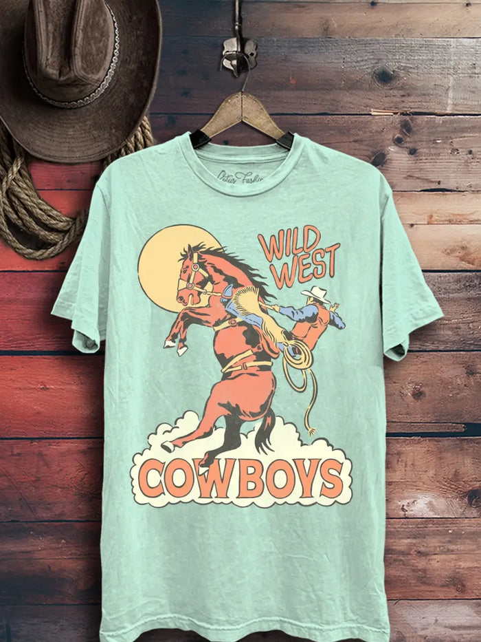 Wild West Cowboys Graphic Tee