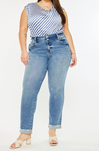 Palmer Plus Size Slim Straight Jeans