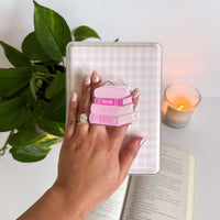 Book Girlie Pink Kindle Grip
