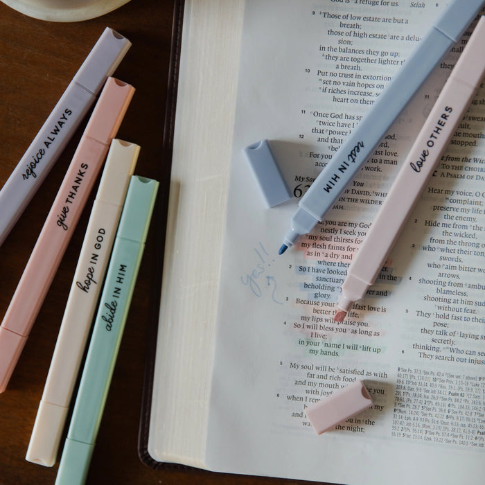 Muted Pastel Highlighters