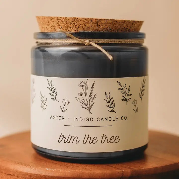 Trim The Tree Candle