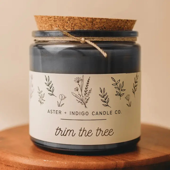 Trim The Tree Candle