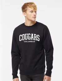 Midweight Crewneck: Black