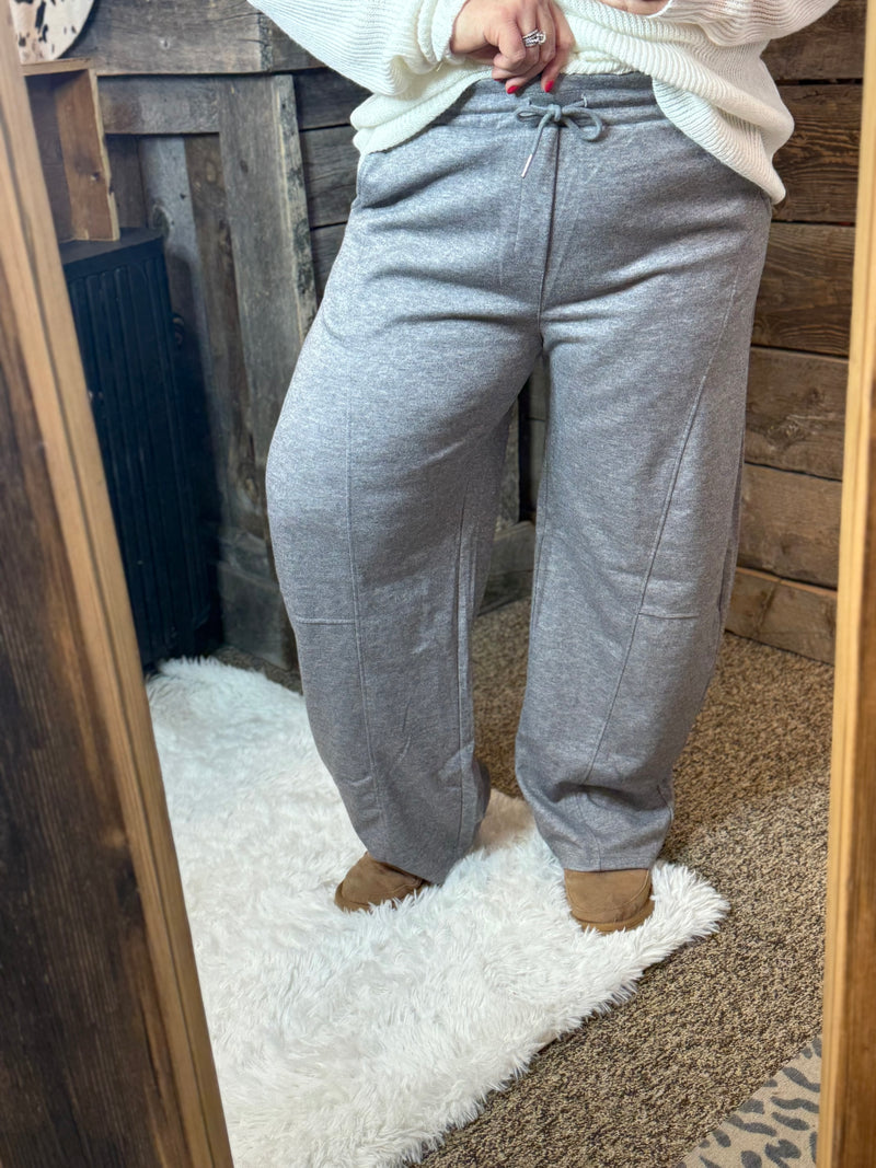 Elevated Barrel Sweats