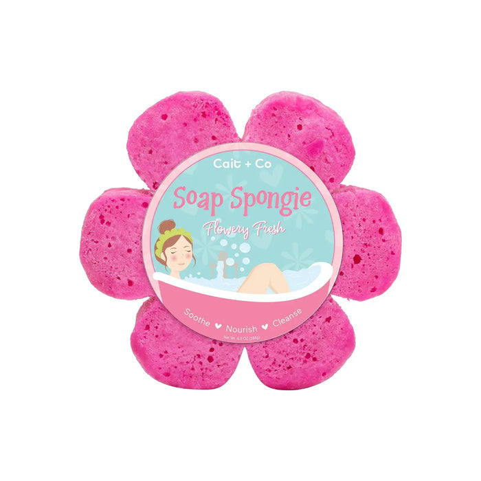 Soap Infused Sponge-Flowery Fresh