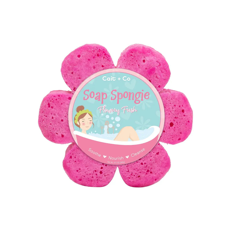 Soap Infused Sponge-Flowery Fresh