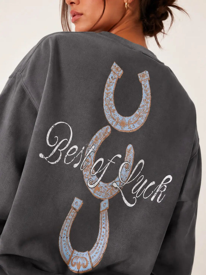 Good Luck Lux Crewneck