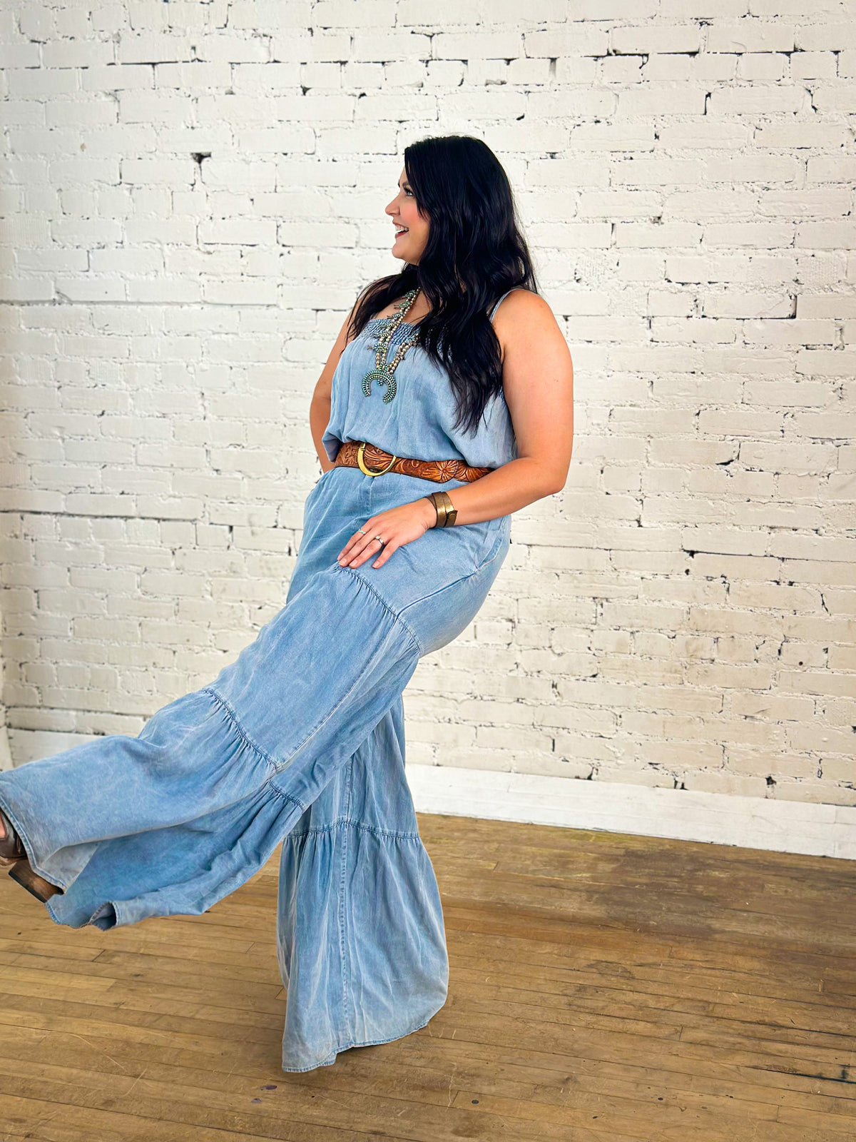 The Willo Denim Jumpsuit