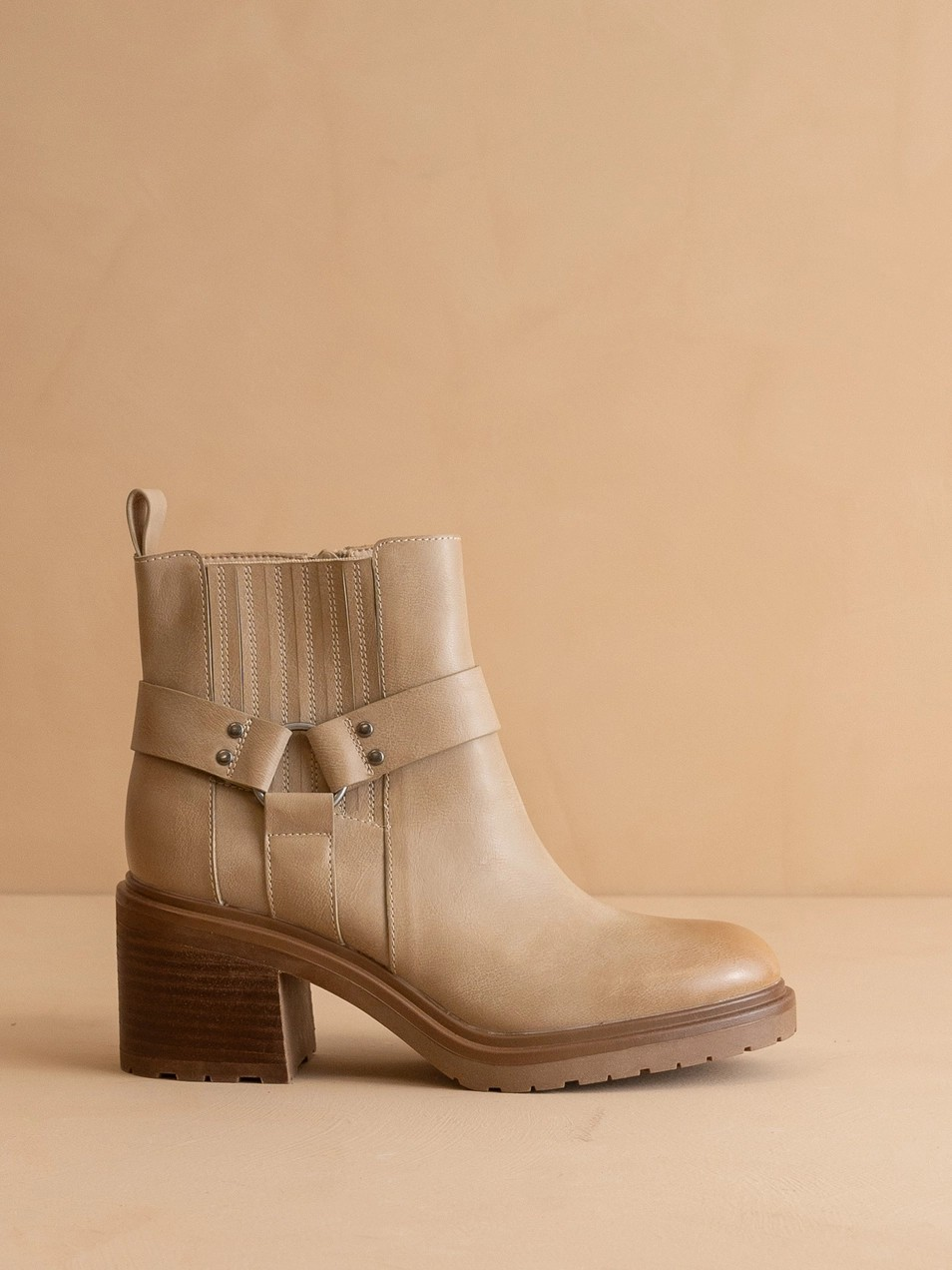 The Jayden | Khaki Motorcyle Boot