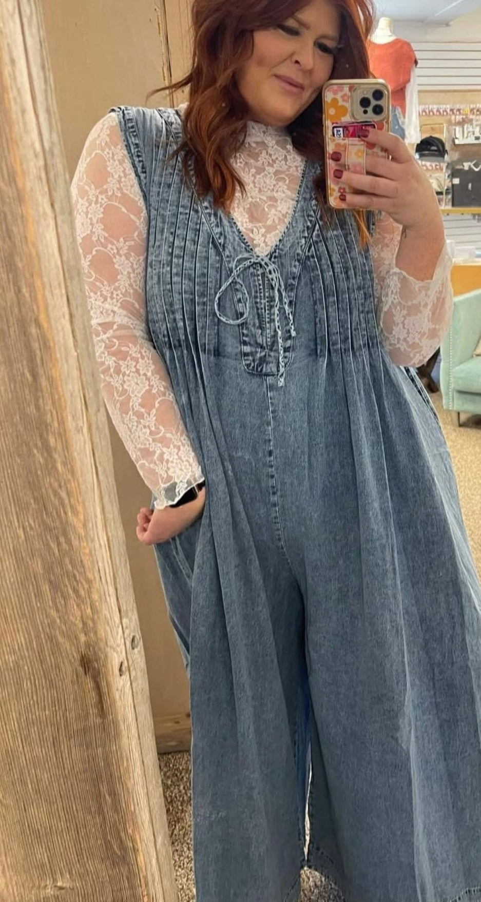 Denim Jumpsuit
