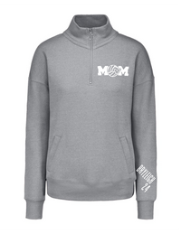 Womens Gray 1/4 Zip