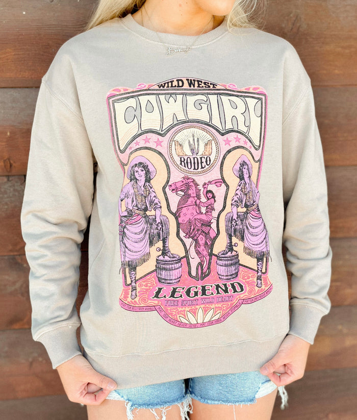 Wild West Cowgirl Sweatshirt