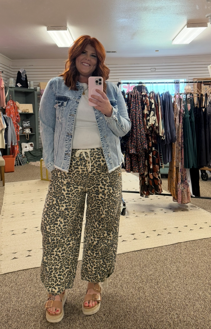 Fierce Drawstring Pants-Plus