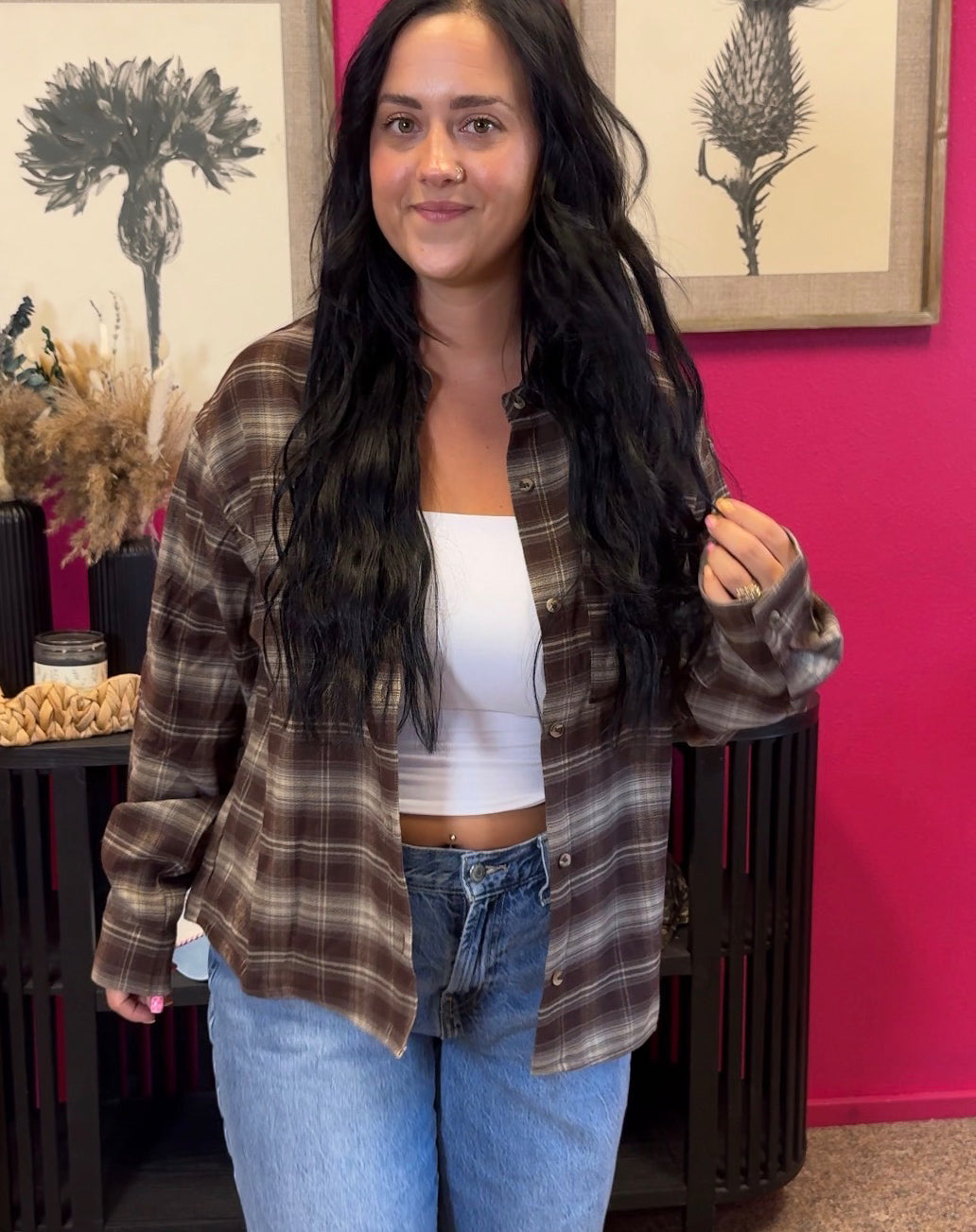 Autumn Roads Flannel