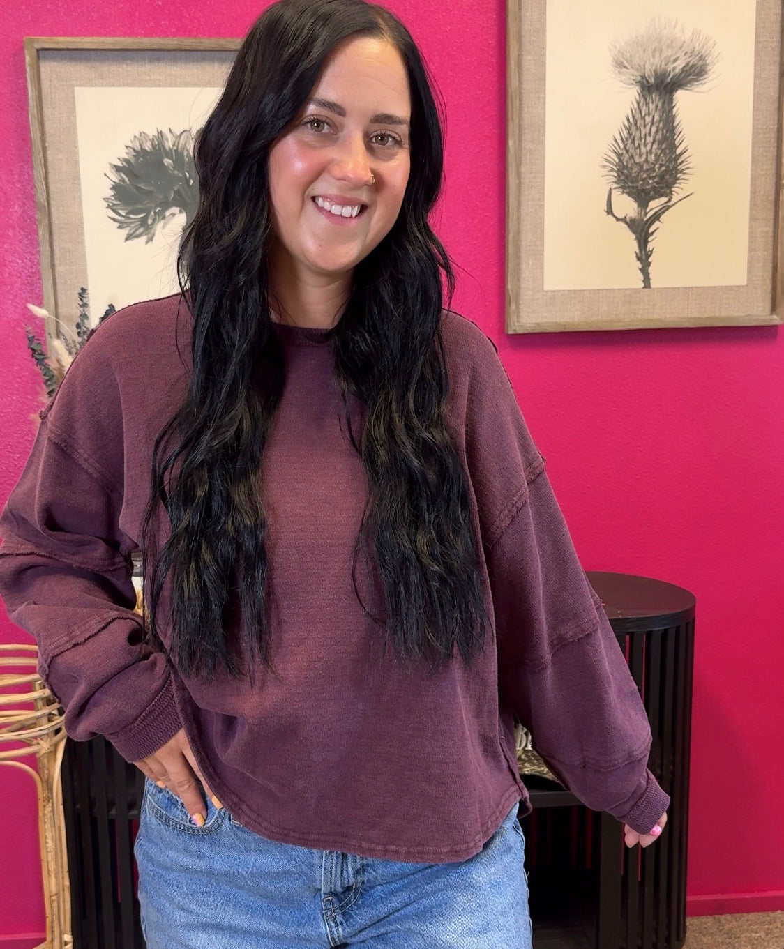 Wild Wine Long Sleeve