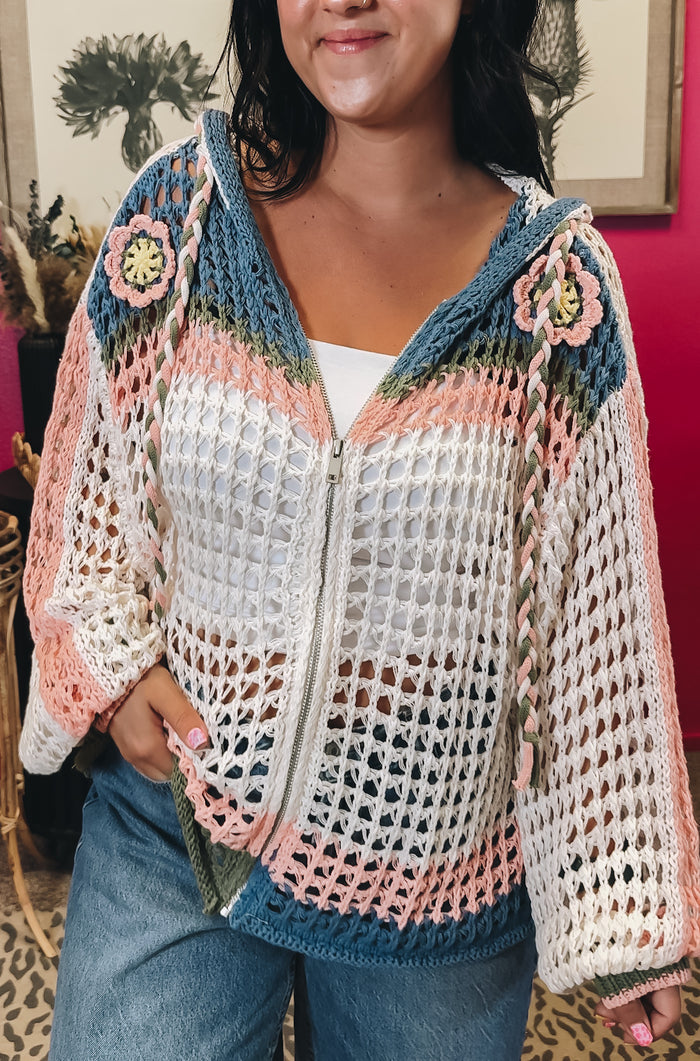 Bloomin Crochet Cardigan