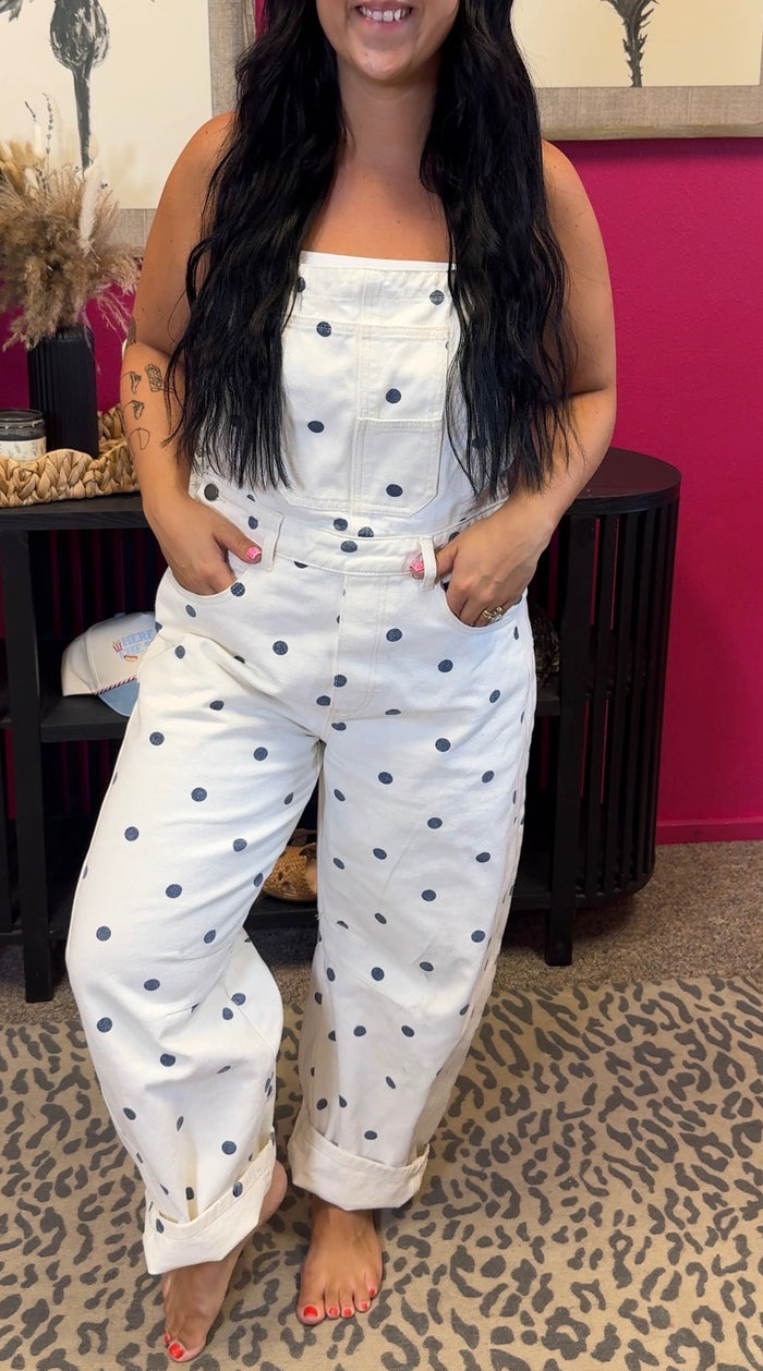 Lucy Dot Overalls