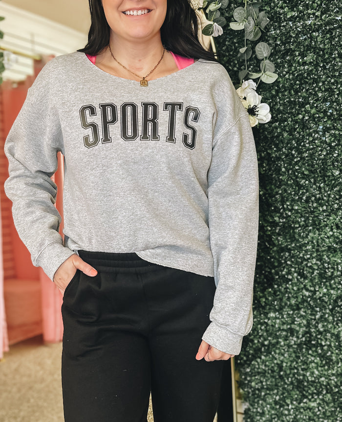 "Sports" Crewneck