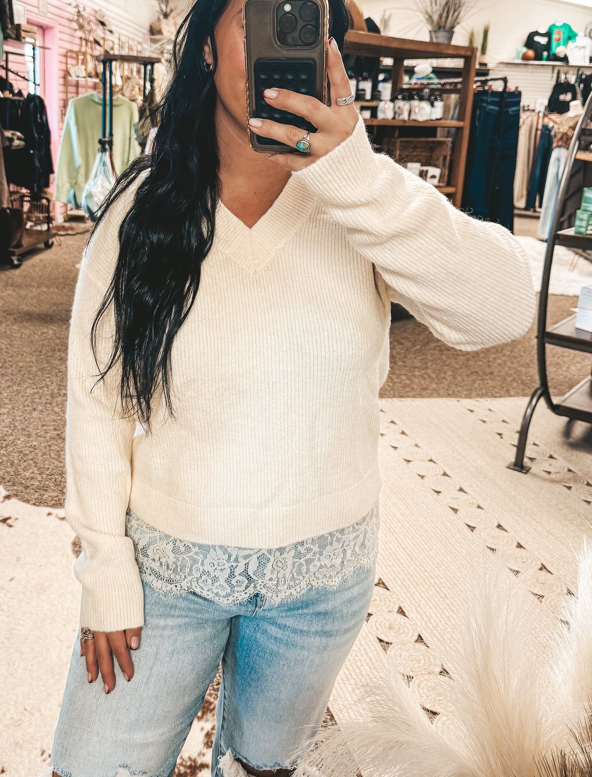 Crushin On Cashmere Top