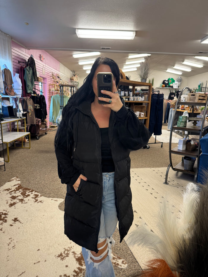 Meet Me At Midnight Puffer Vest