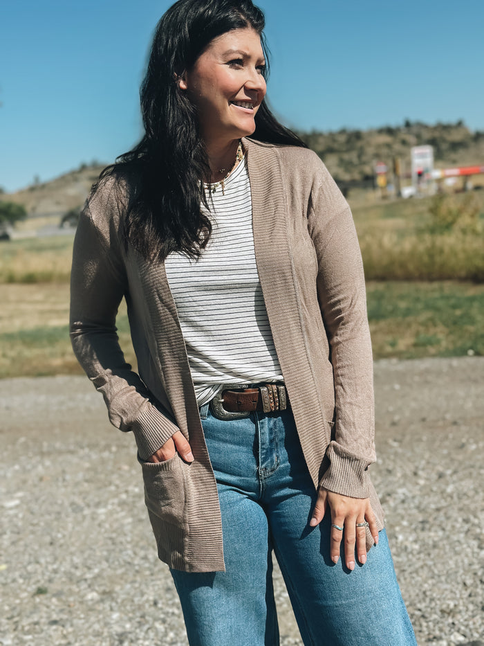 Iced Mocha Cardigan