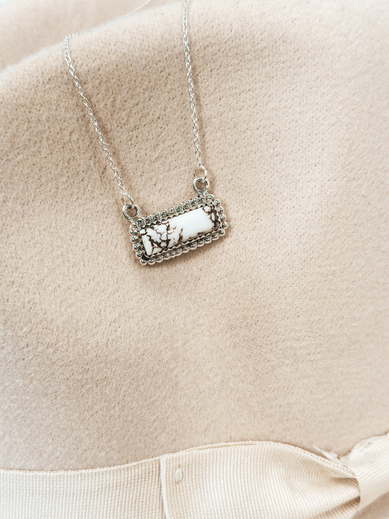 Wild Horse Bar Necklace #16
