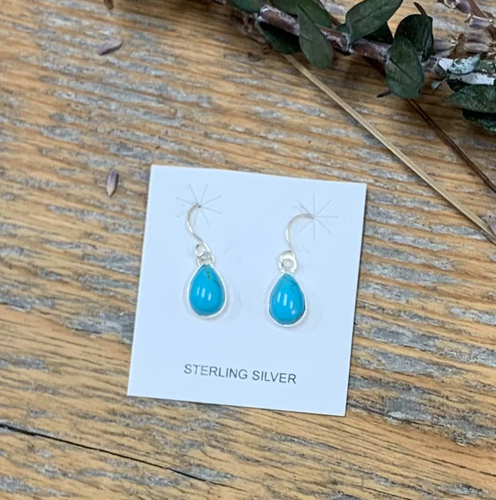 Turquoise Teardrop dangle