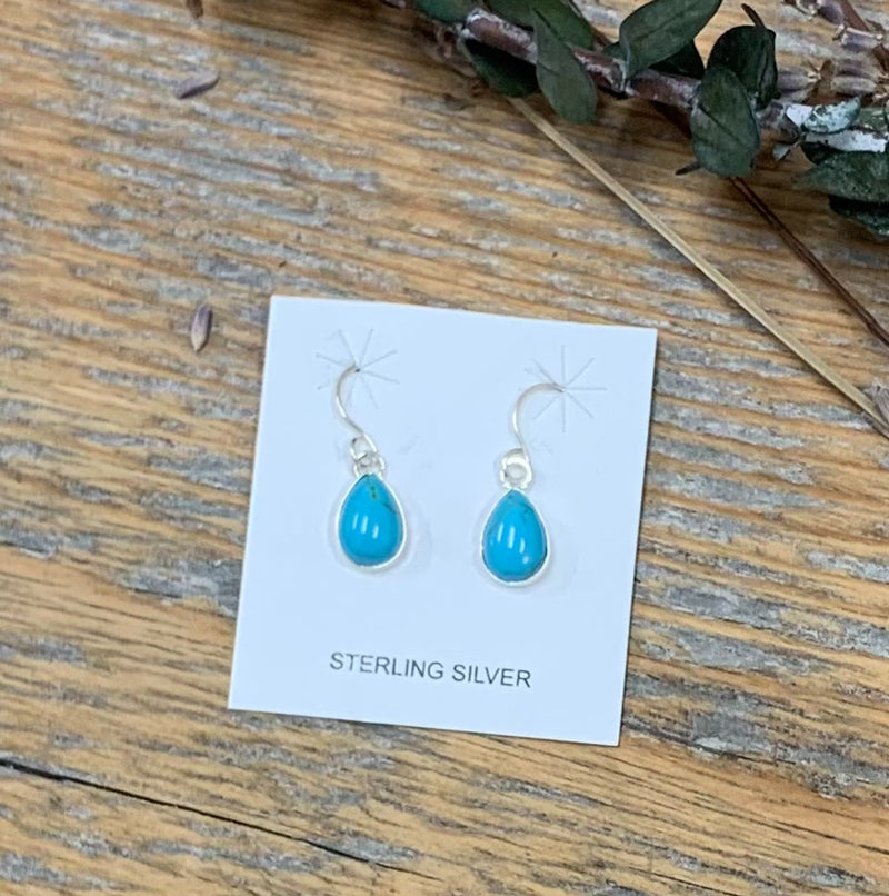 Turquoise Teardrop dangle