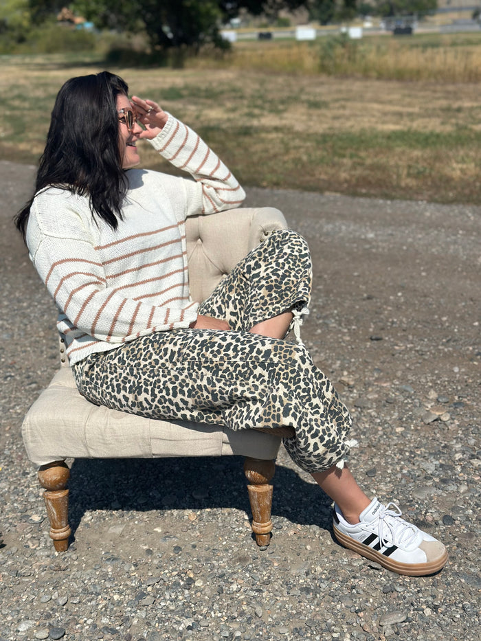 Walk The Line Sweater
