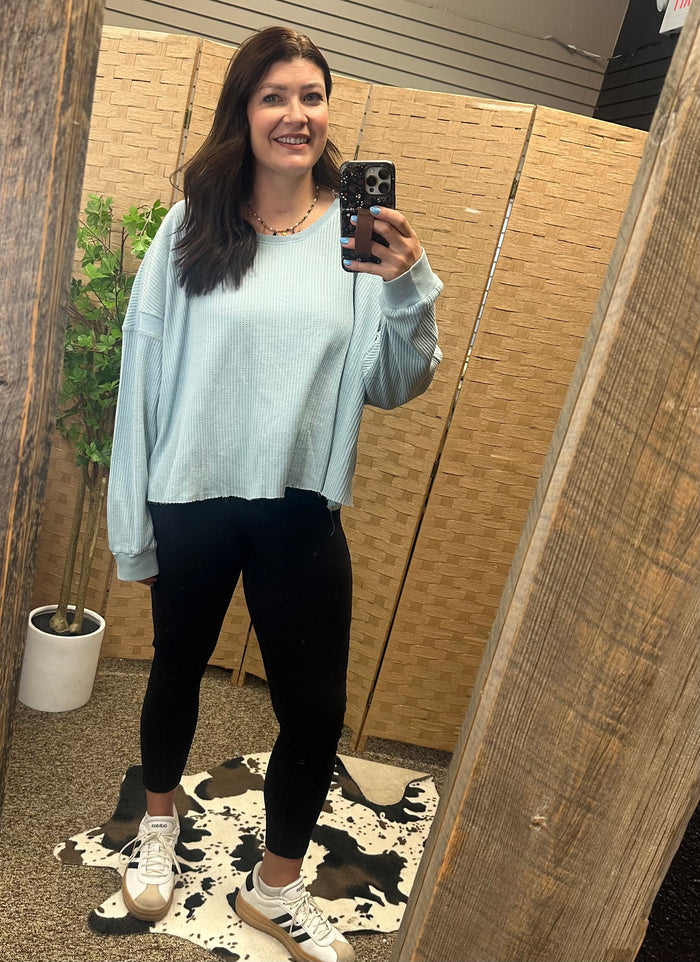 Staci Top Sky Blue