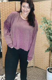 Staci Top Berry