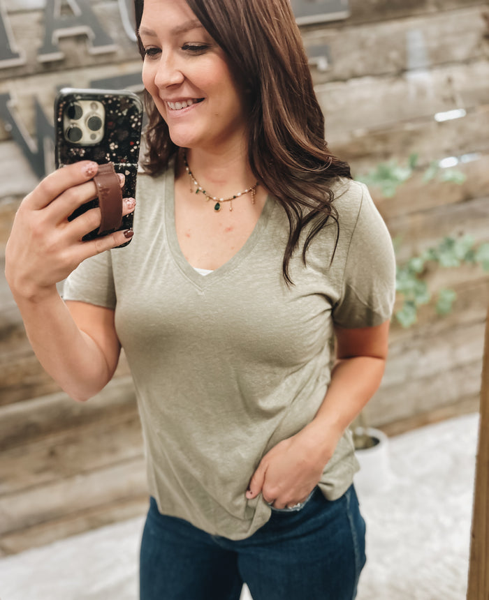 Basic Tee-Olive