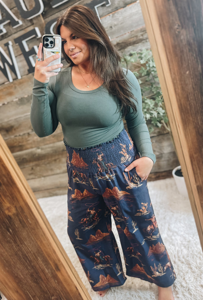Wally Western Pants