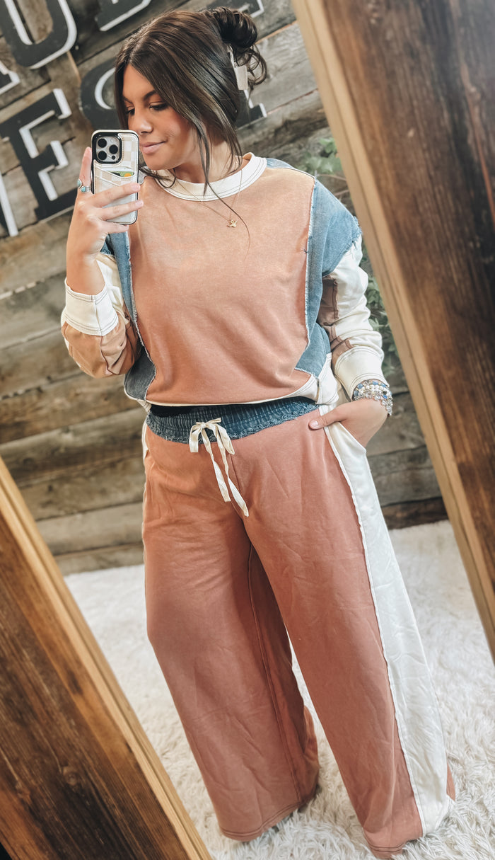 Cowgirls Don't Cry Denim Set