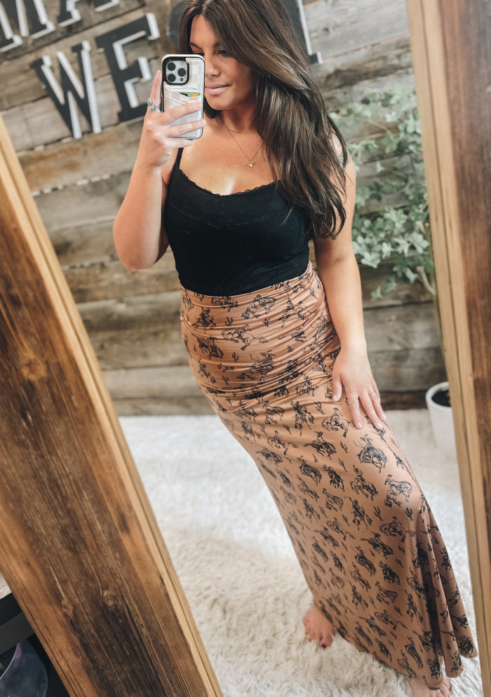 Bella Western Skirt