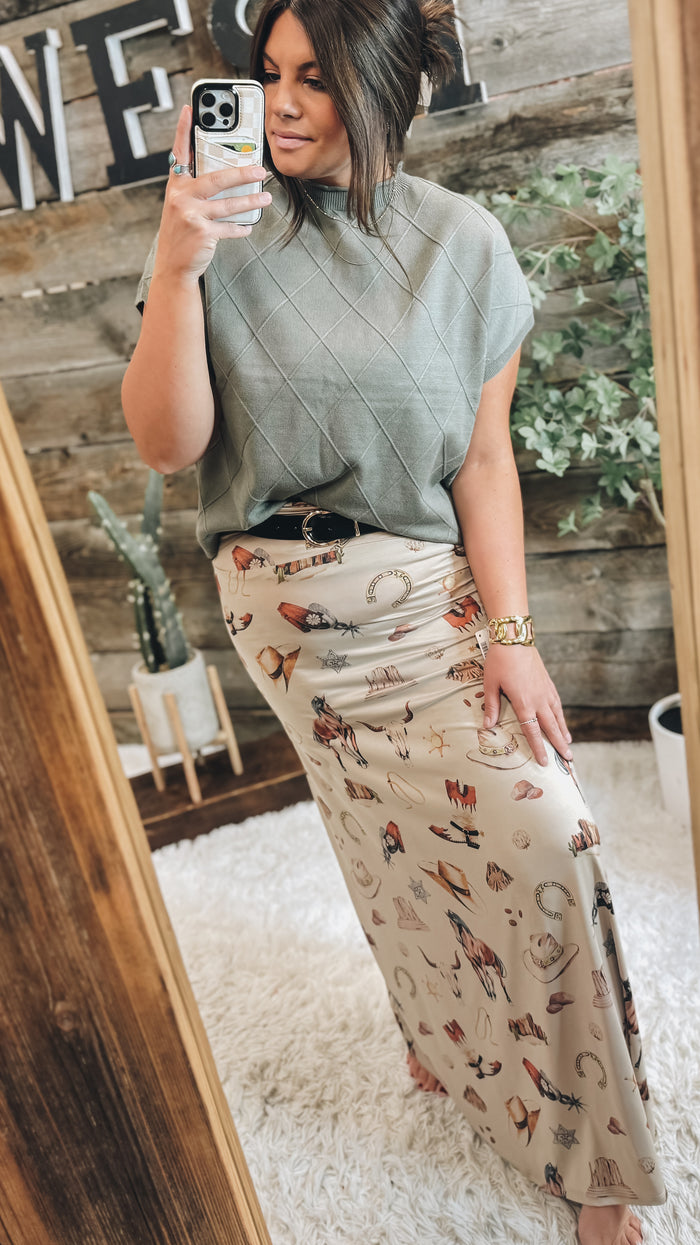 Gwen Western Skirt
