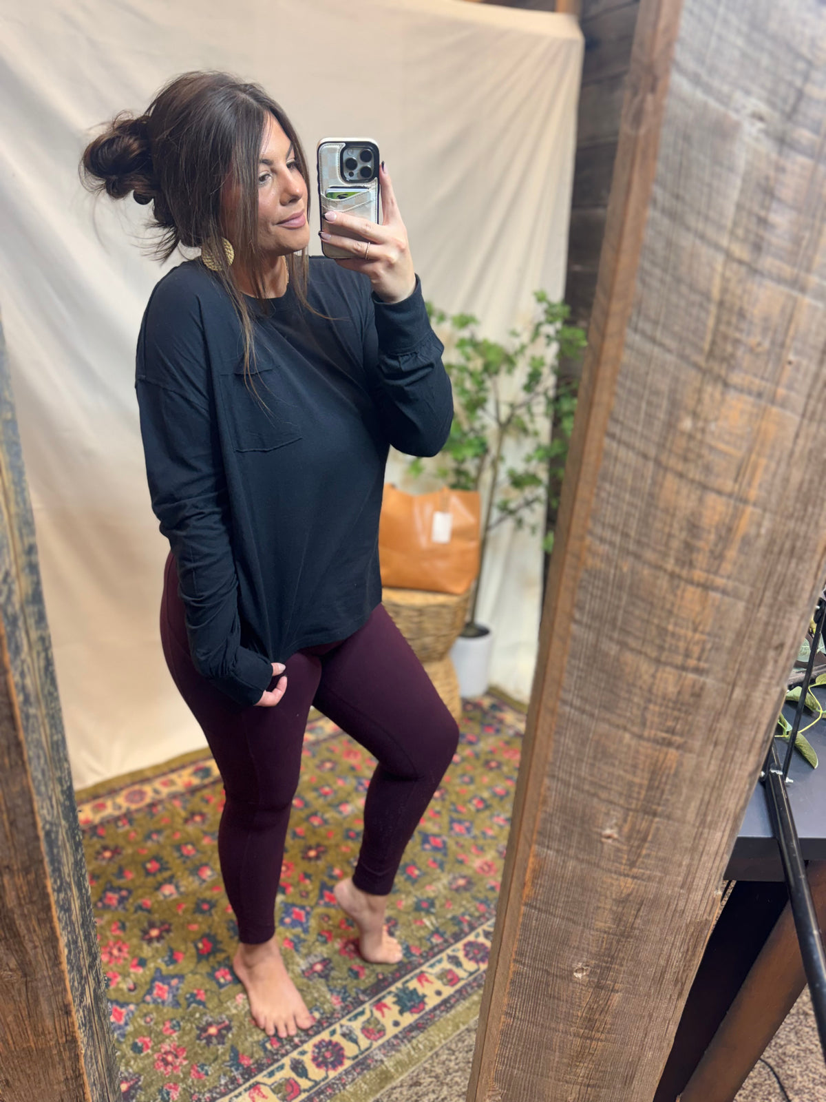 Nora Long Sleeve-Black