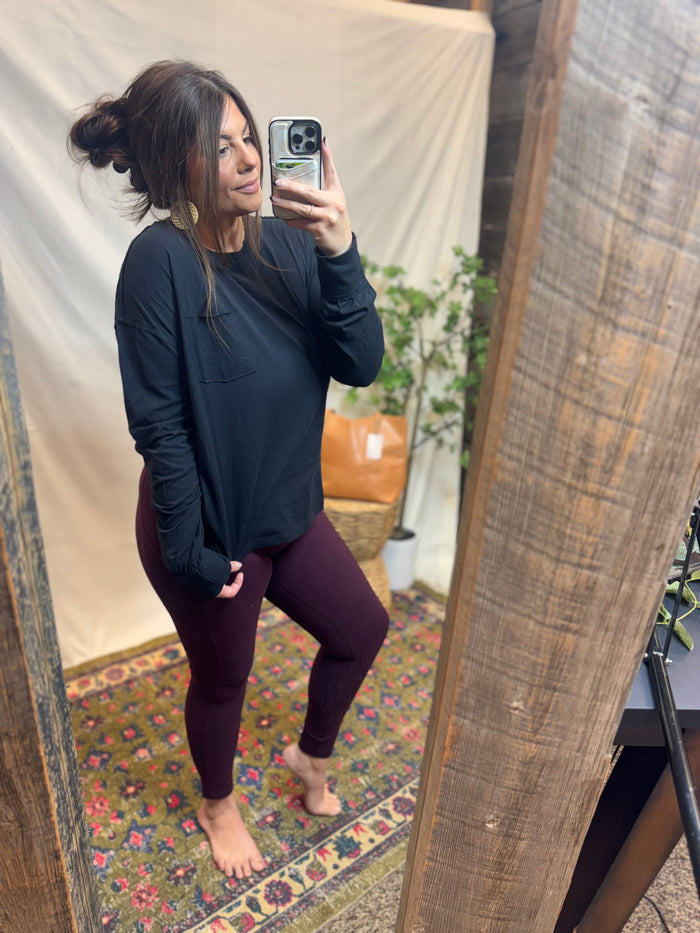 Nora Long Sleeve-Black