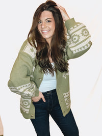 The Desert Cactus Cardigan